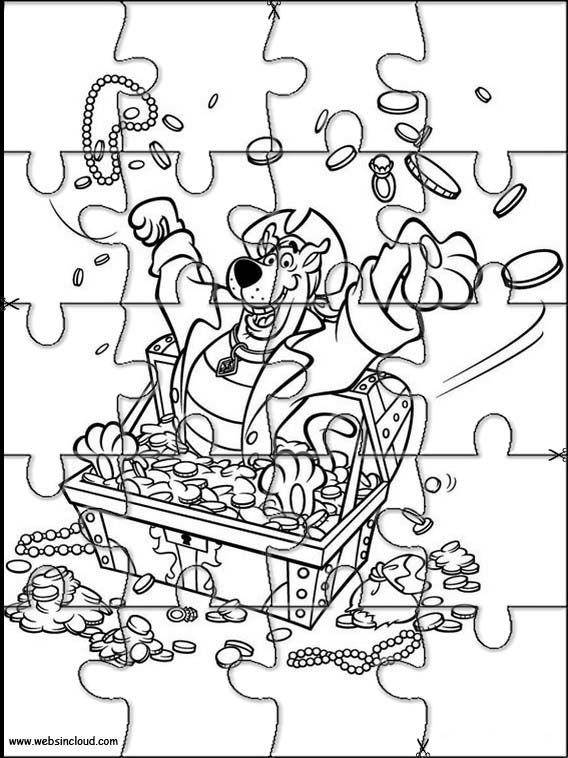 Puzzles jigsaw per bambini scooby doo scooby doo birthday party scooby scooby doo