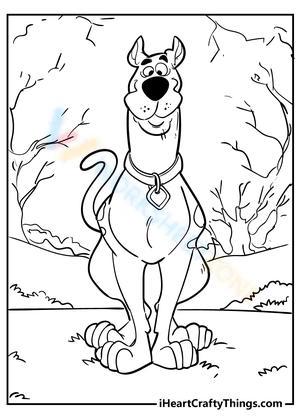 Grade scooby doo coloring pages worksheets