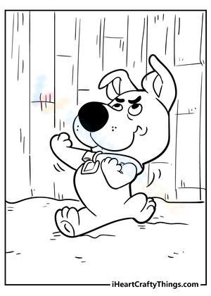 Free collection of scooby doo coloring pages for all ages