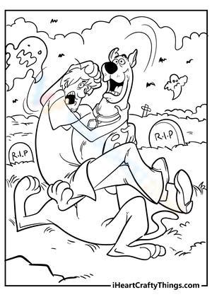 Free collection of scooby doo coloring pages for all ages