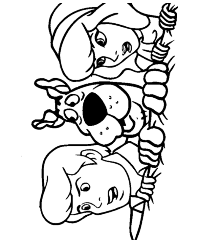 Scooby doo coloring pages