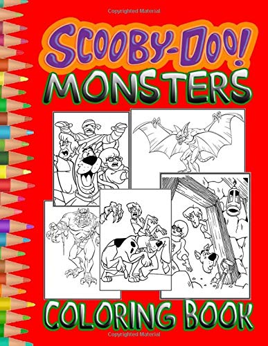 Buy scooby doo monster coloring book online at ireland