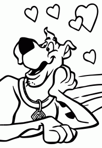 Scooby doo coloring pages to download for free