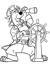 Scooby doo coloring pages books