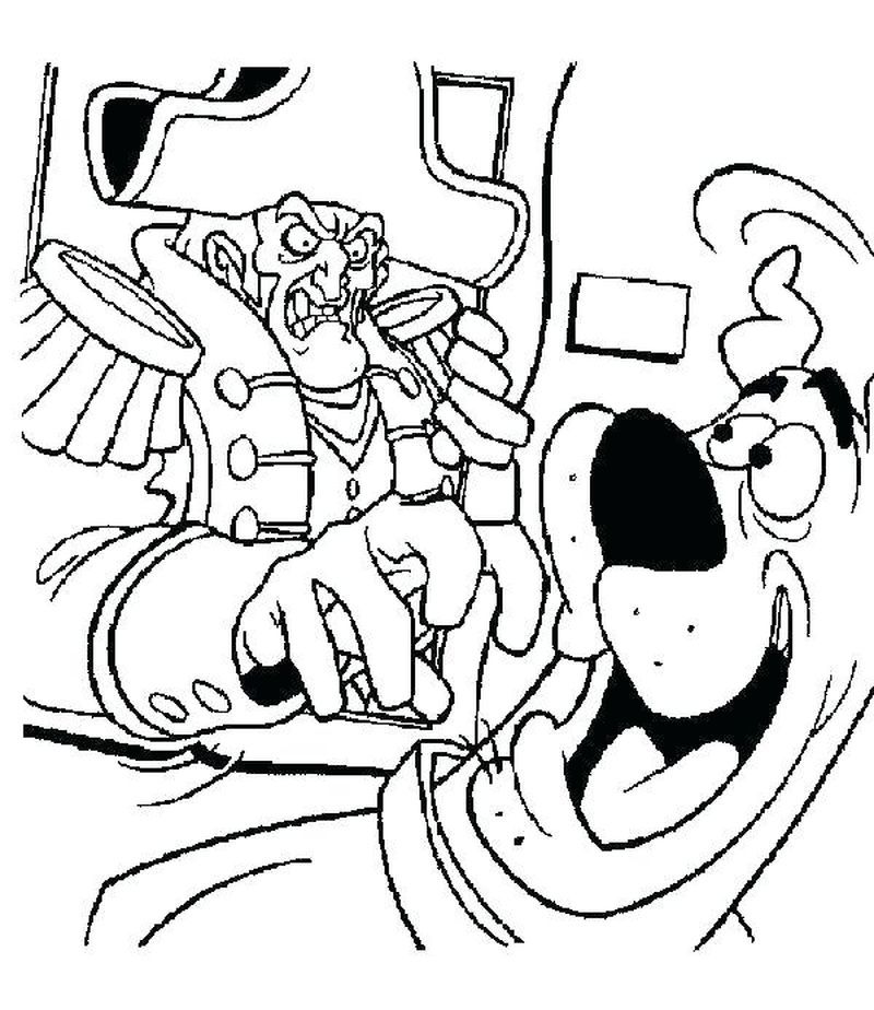 Funny scooby doo coloring pages pdf