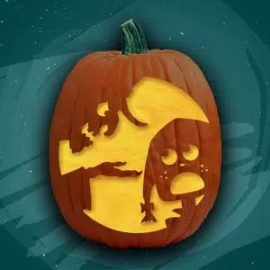 Cats and witches â page â free pumpkin carving patterns
