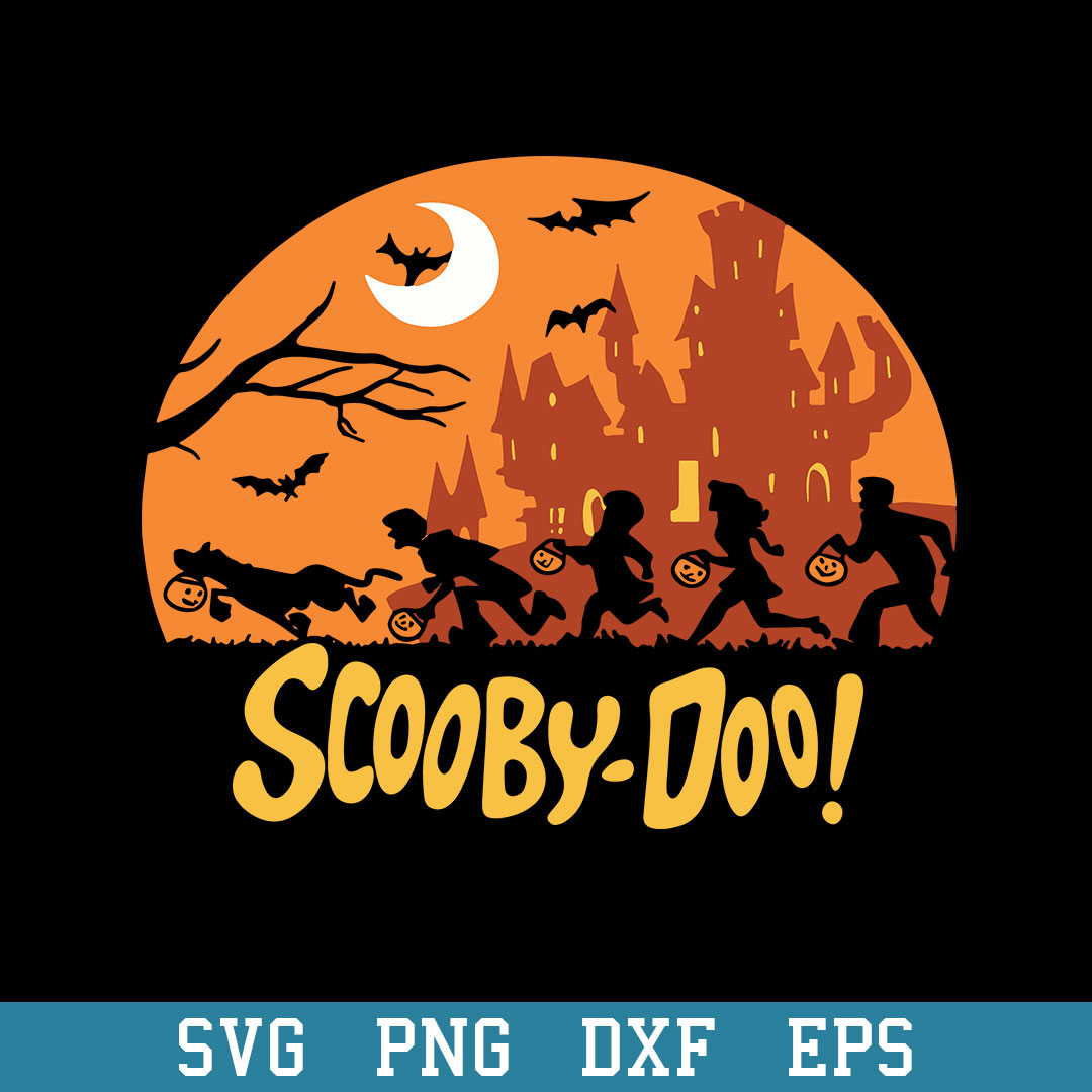 Scooby doo halloween svg halloween svg png dxf eps digital