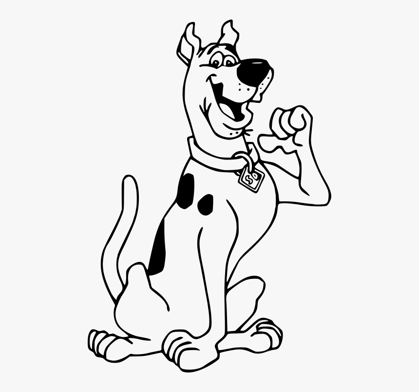 Scooby doo printables coloring transparent cartoons