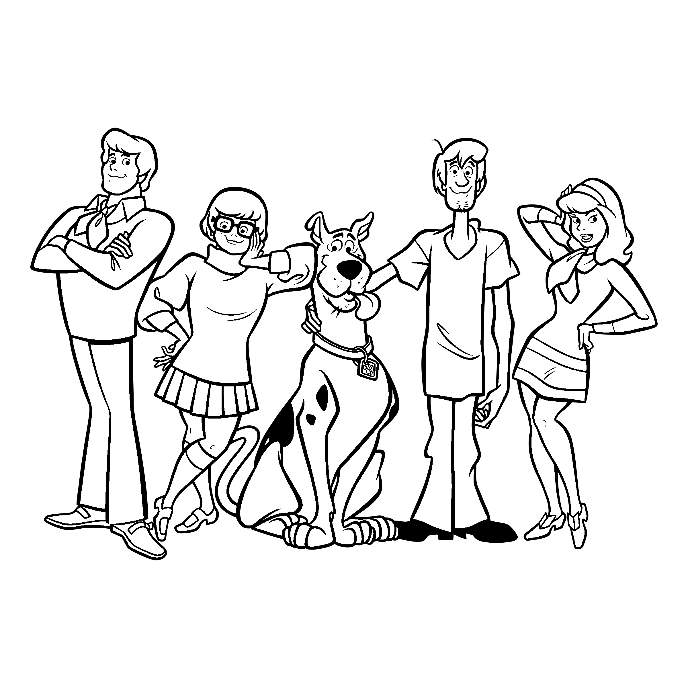 Scooby doo logo png transparent svg vector