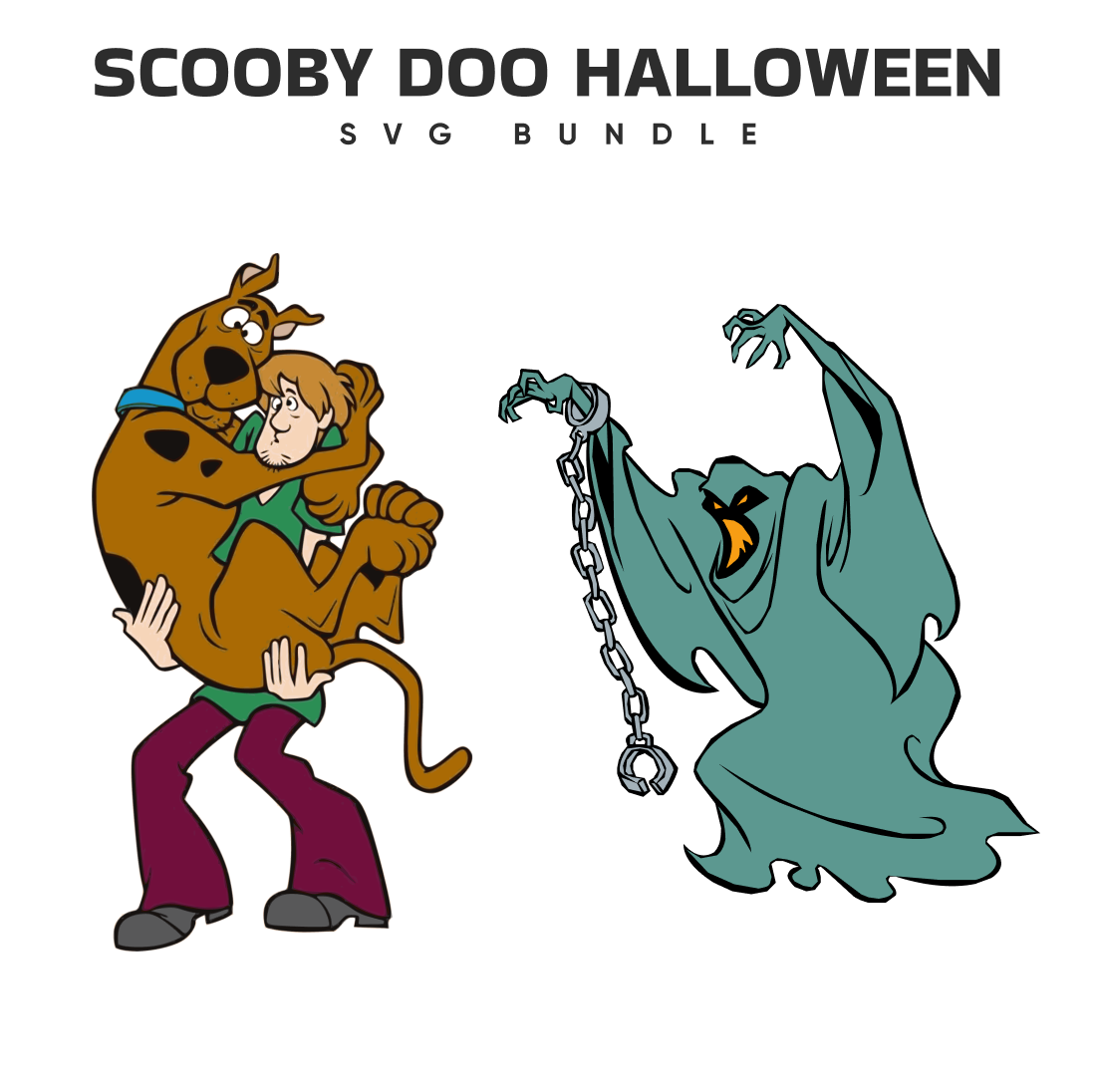 Scooby doo halloween svg â