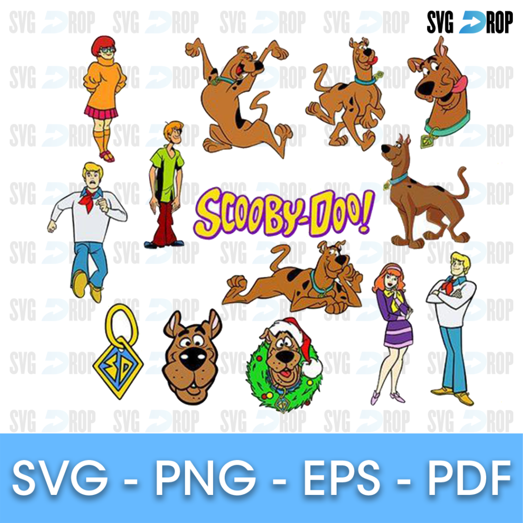 Scooby doo bundle svg svg drop
