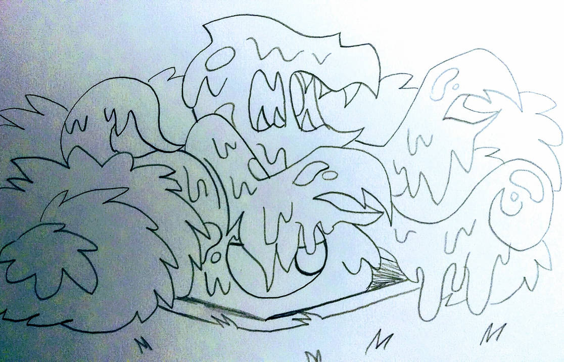 Mystery villains sludge monster by cybereman on