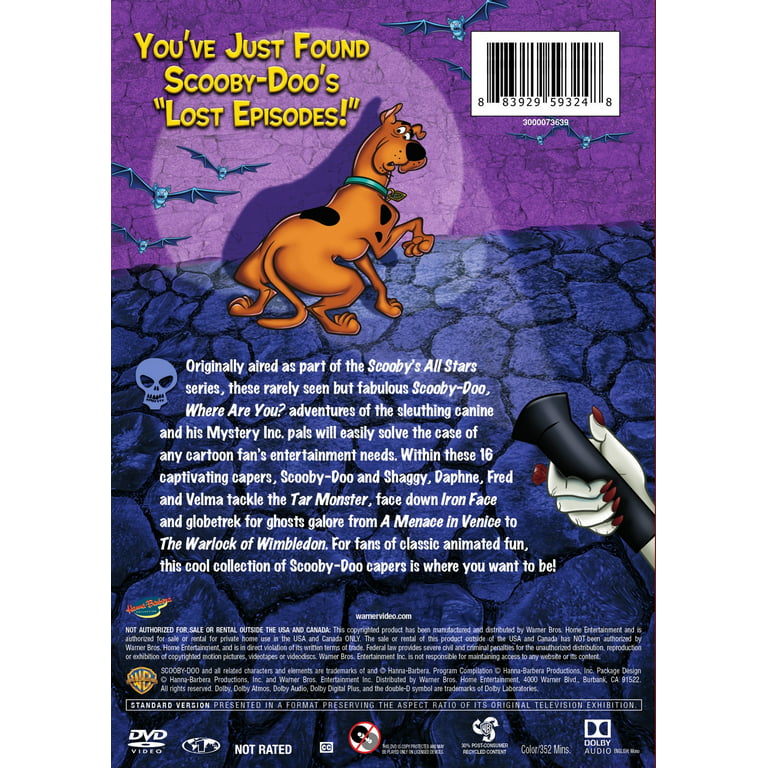 Warner brothers scooby