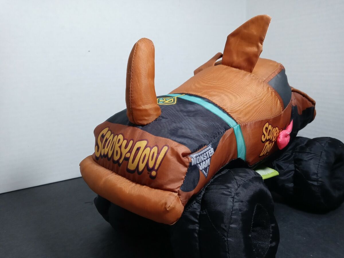 Scooby doo monster jam monster truck plush nylon stuffed animal dog wissue
