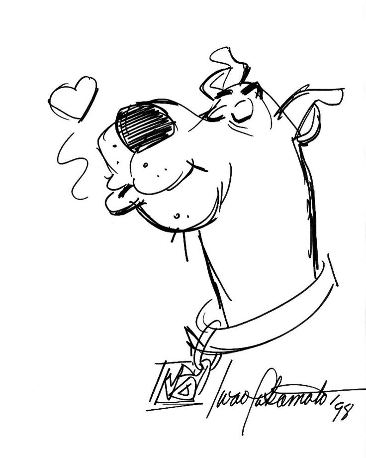 This artist is amazing scooby doo tattoo scooby doo coloring pages scooby doo images