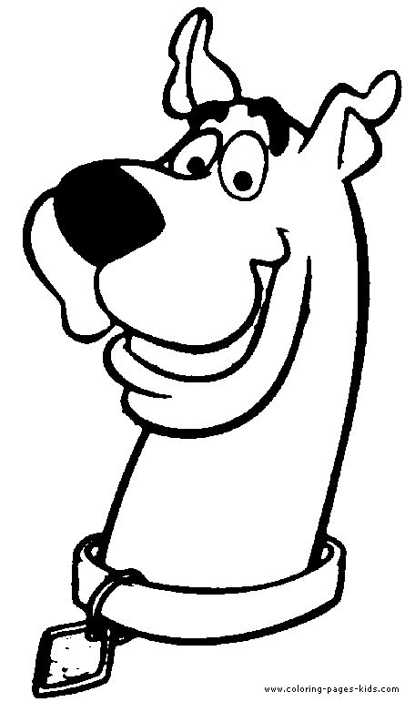 I want this as a tattoo on my foot scooby doo color page cartoon characters coloring pagâ scooby doo coloring pages scooby doo images cartoon coloring pages