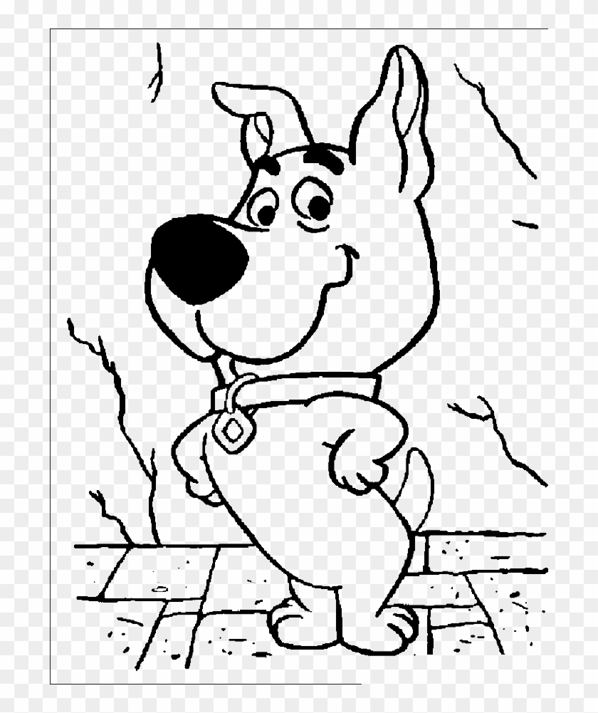 Photos of scrappy doo coloring pages
