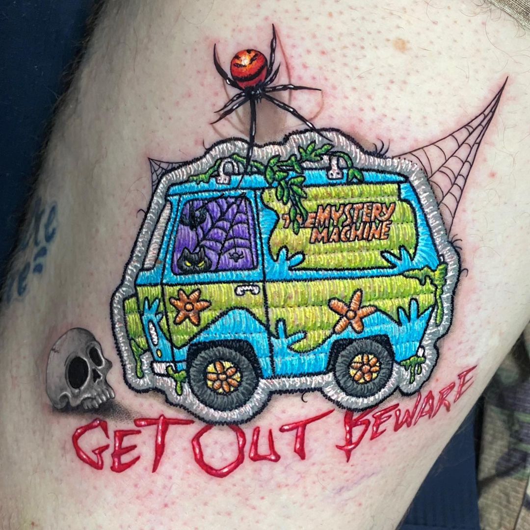 Tattoo artist duda lozano são paulo brazil