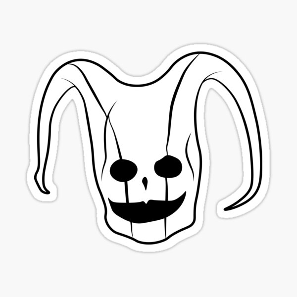 Luna ghost sticker for sale by arkrite