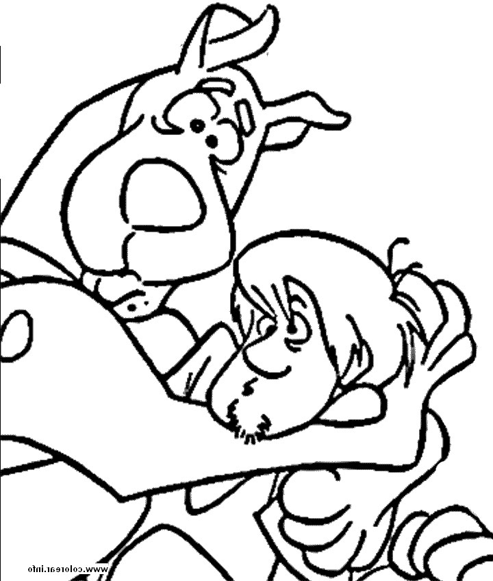 Scooby doo tattoo outline