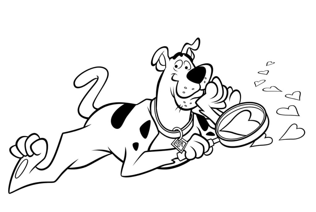Scooby doo coloring pages