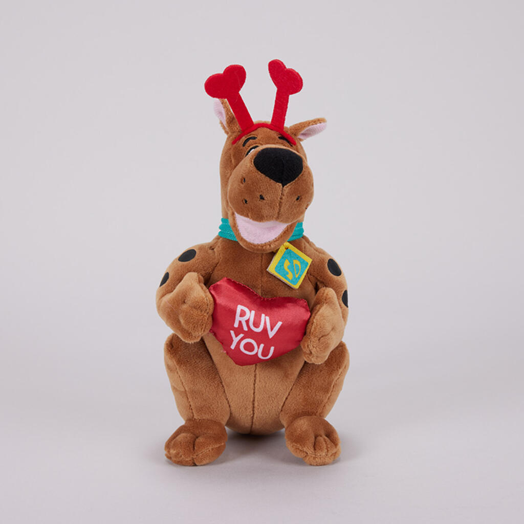 Scooby doo valentines plush