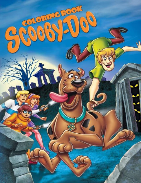 Scooby doo coloring book coloring book for kids and adults activity book great starter book for children by juliana orneo paperback barnes noble