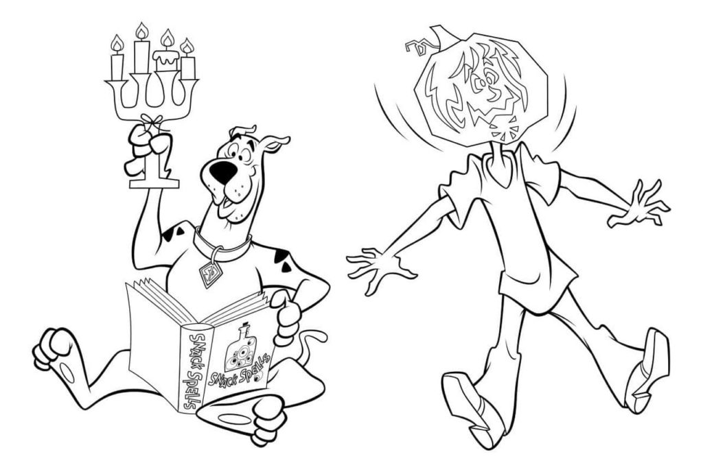 Scooby doo coloring pages