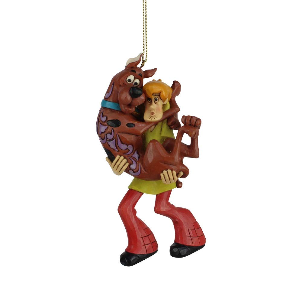 Jim shore scooby doo shaggy holding scooby hanging ornament home kitchen