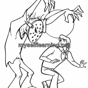Scooby doo coloring sheet archives