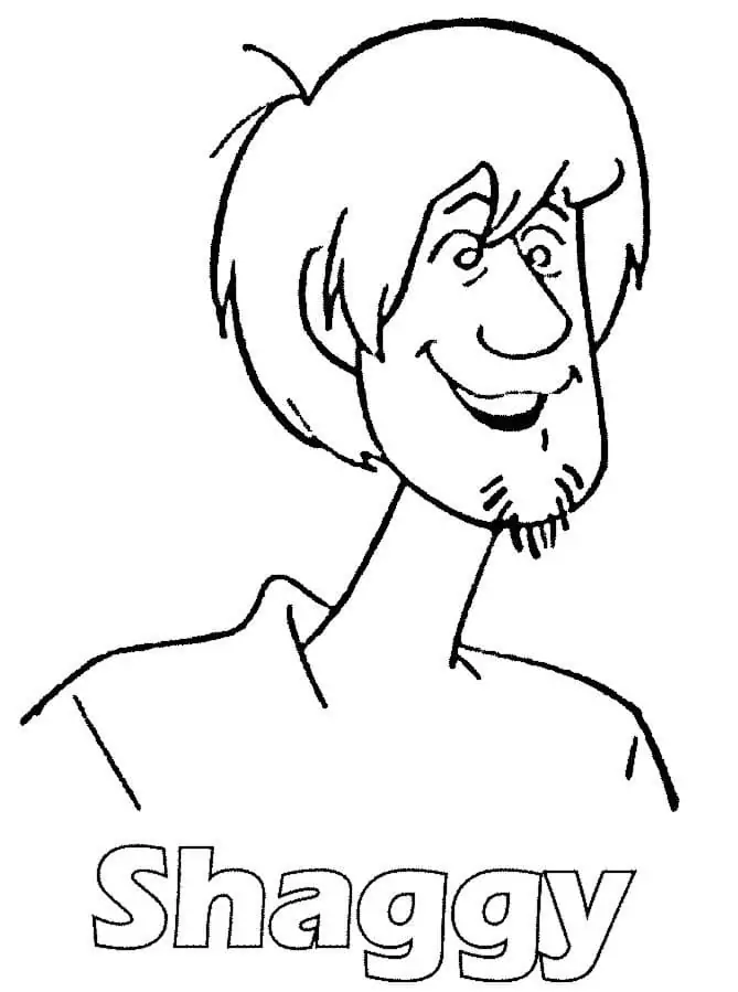 Shaggy malvorlagen