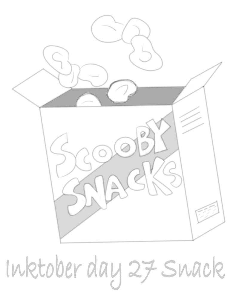 Inktober day snack by probe on