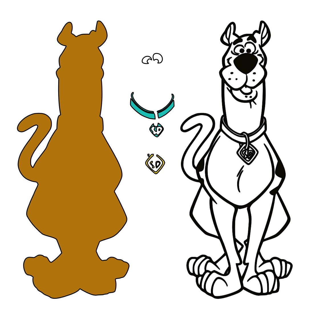 Svg scobby doo