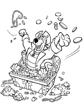Scooby doo coloring pages books