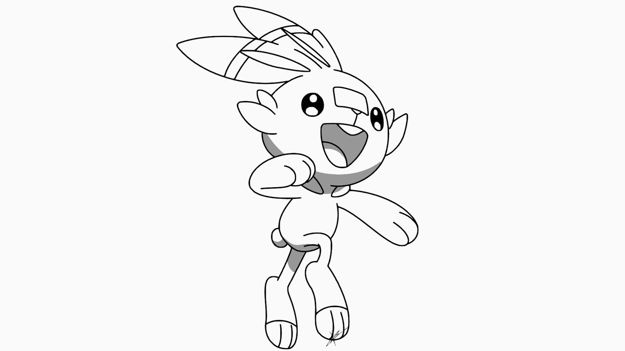 Scorbunny by gimme on