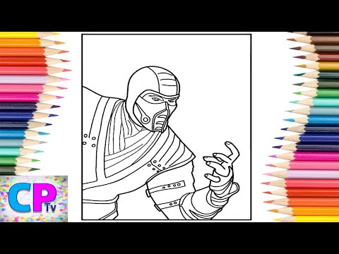Ortal kobat coloring pagessub zero ortal kobatelektronoia