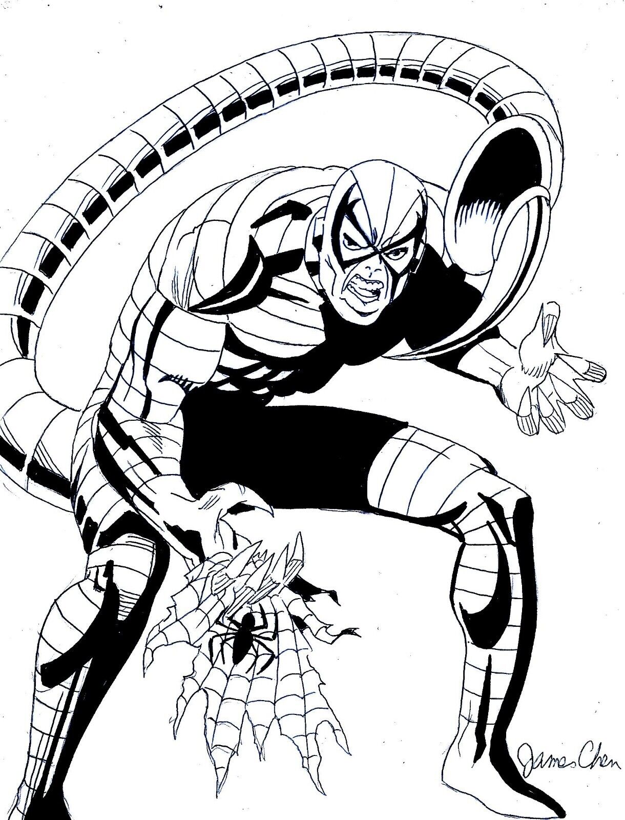 The scorpion of spider