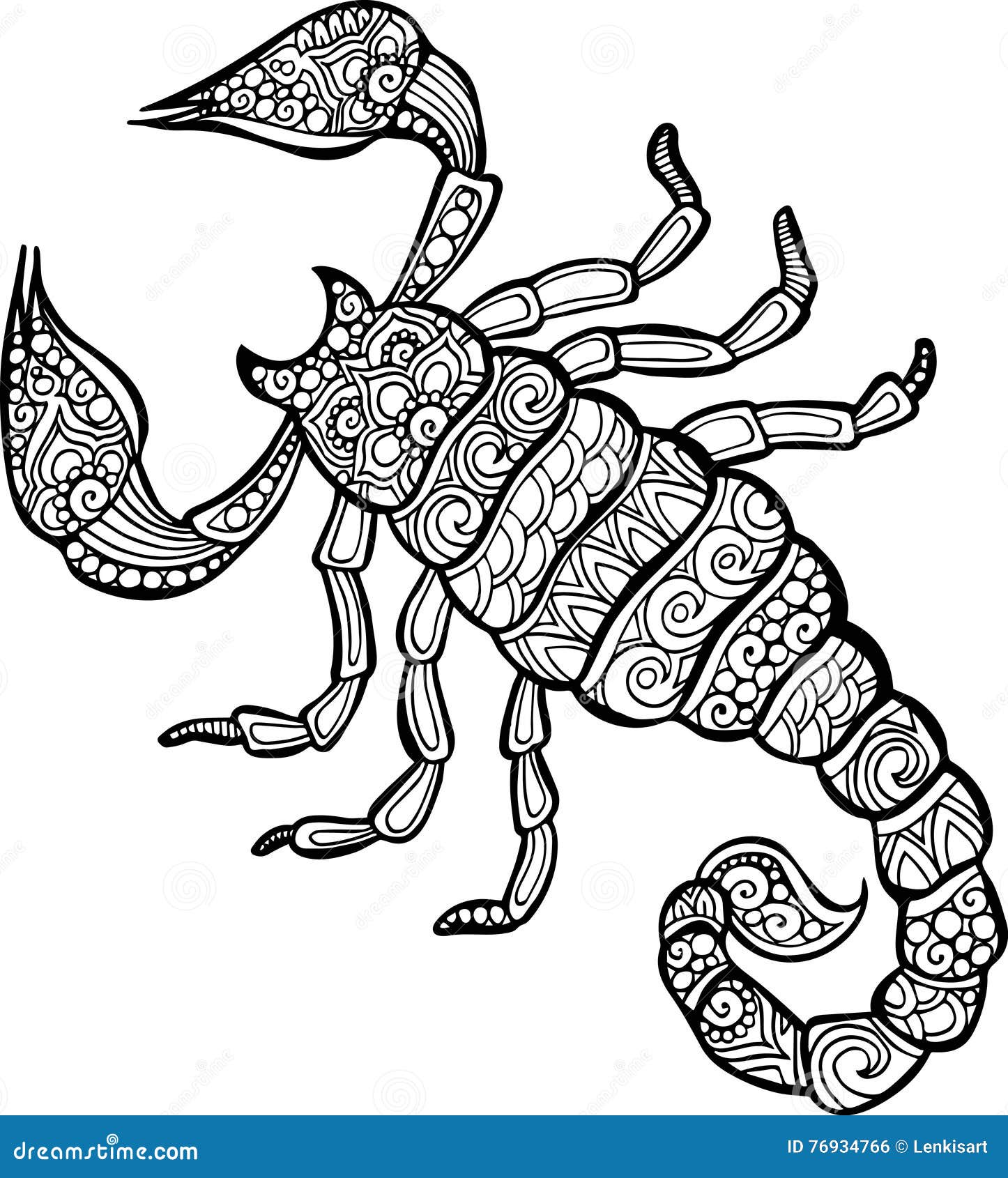 Stylized scorpion stock illustrations â stylized scorpion stock illustrations vectors clipart