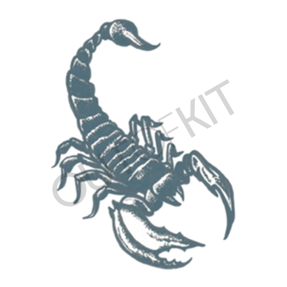 Scorpion tattoo â out of kit