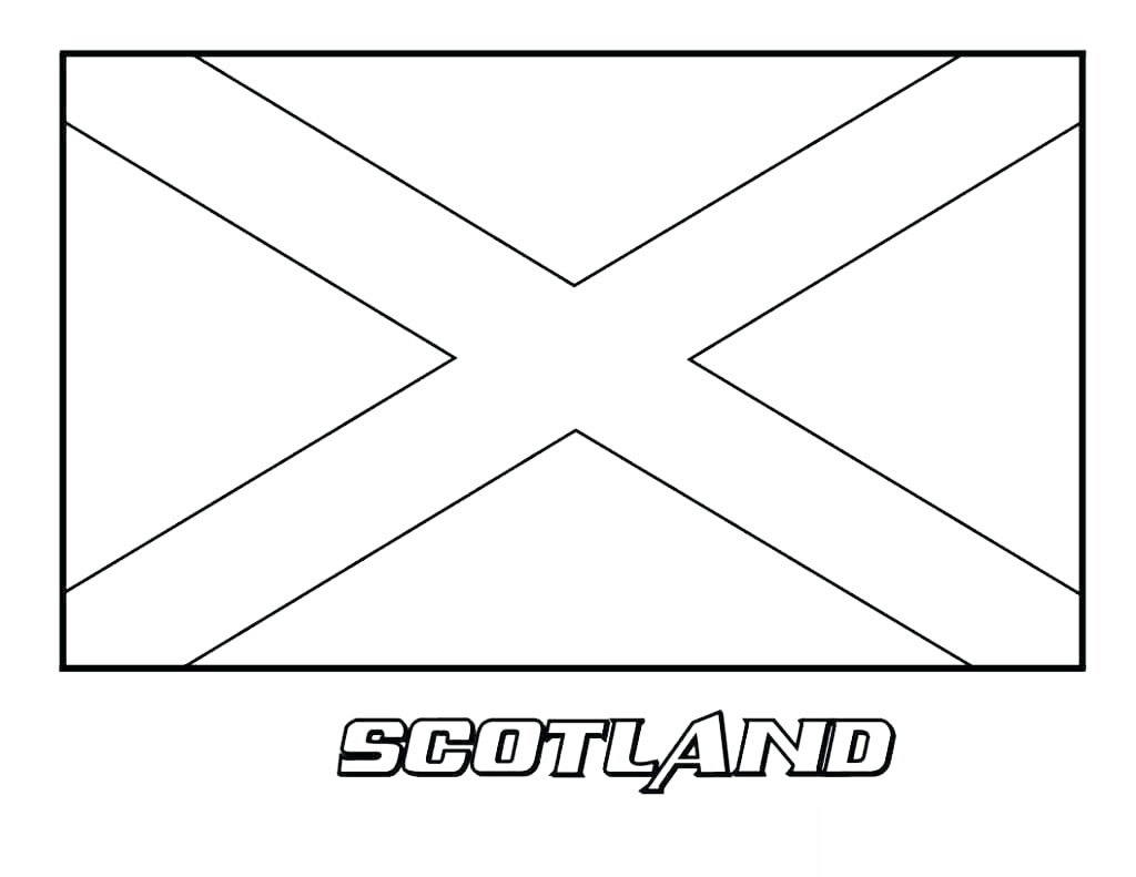 Scotland coloring pages