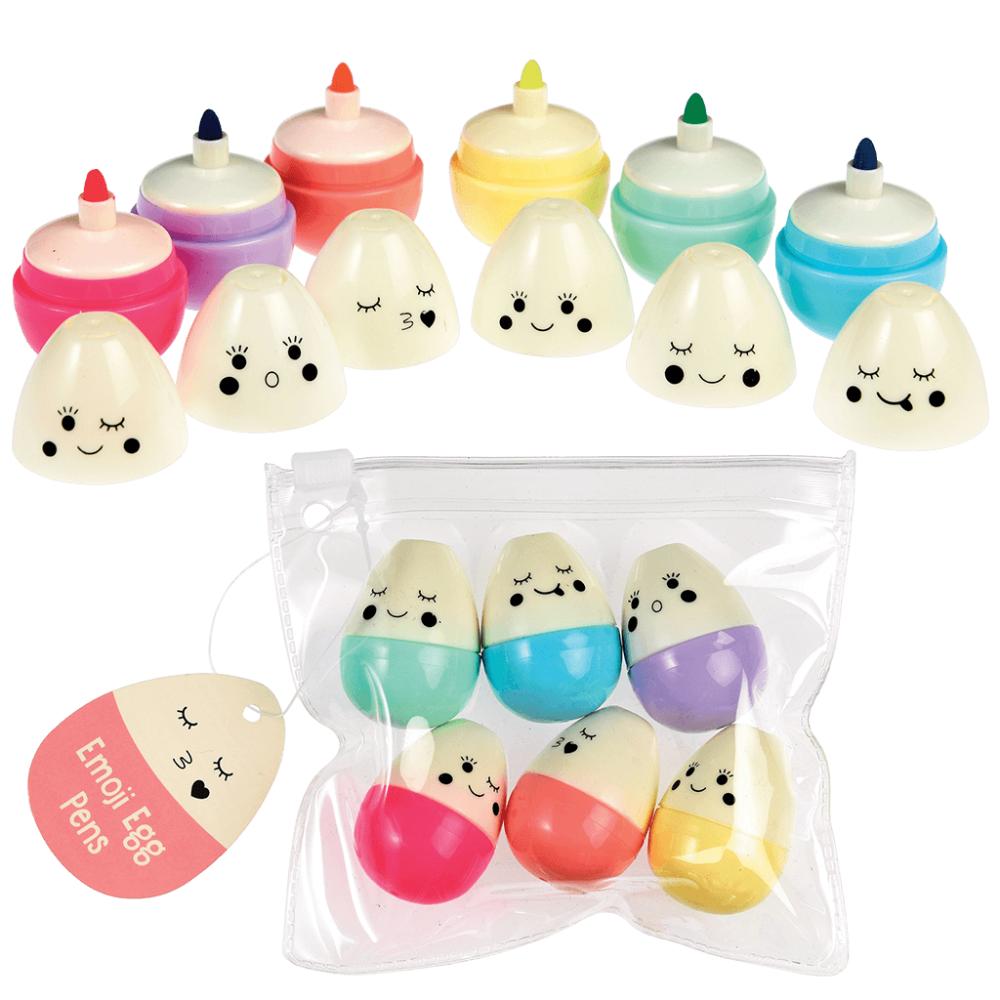 Emoji egg pens