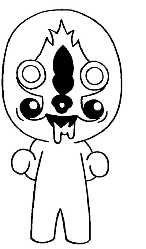 Scp coloring page â having fun with children