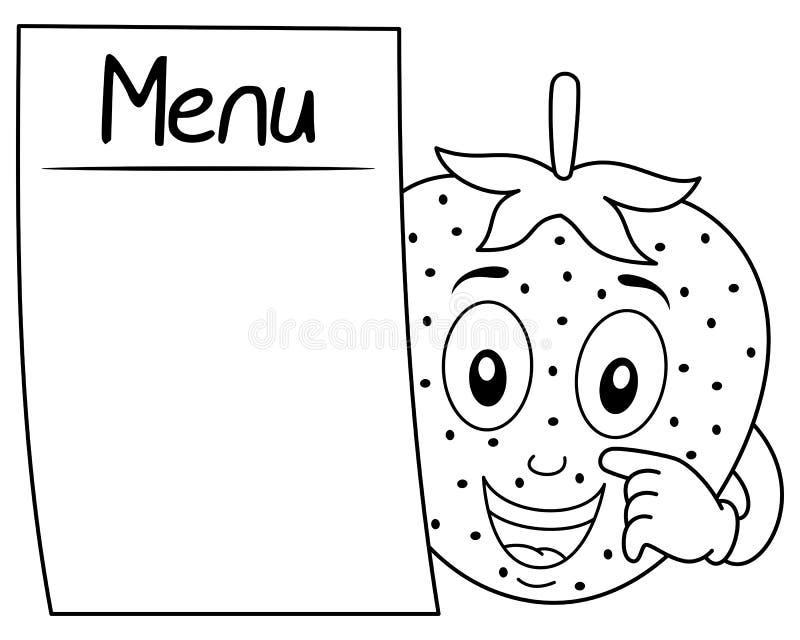 Kids menu coloring stock illustrations â kids menu coloring stock illustrations vectors clipart