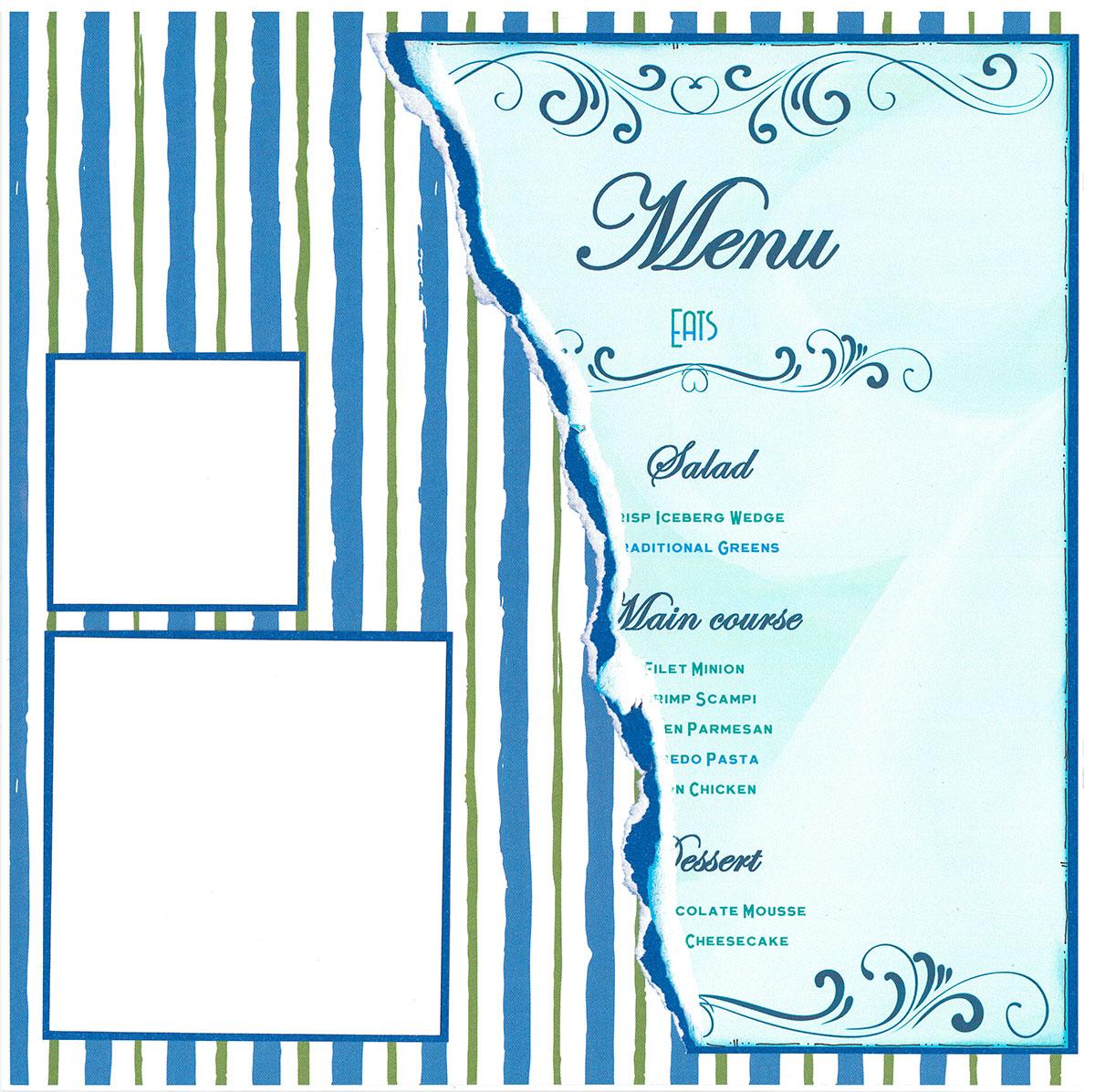Food scrapbook kit âeatsâ