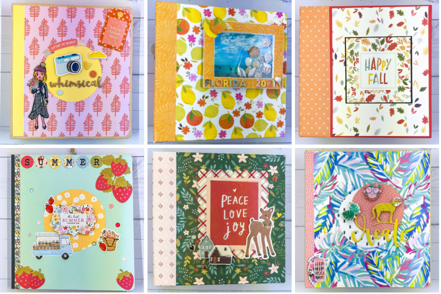 Delightful scrapbook covers you can make yourself