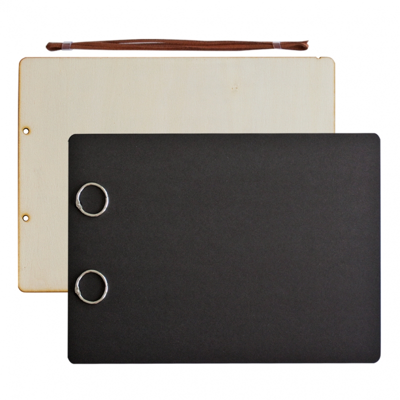 Black page scrapbook album gsm sheets a ððñðñððððµð
