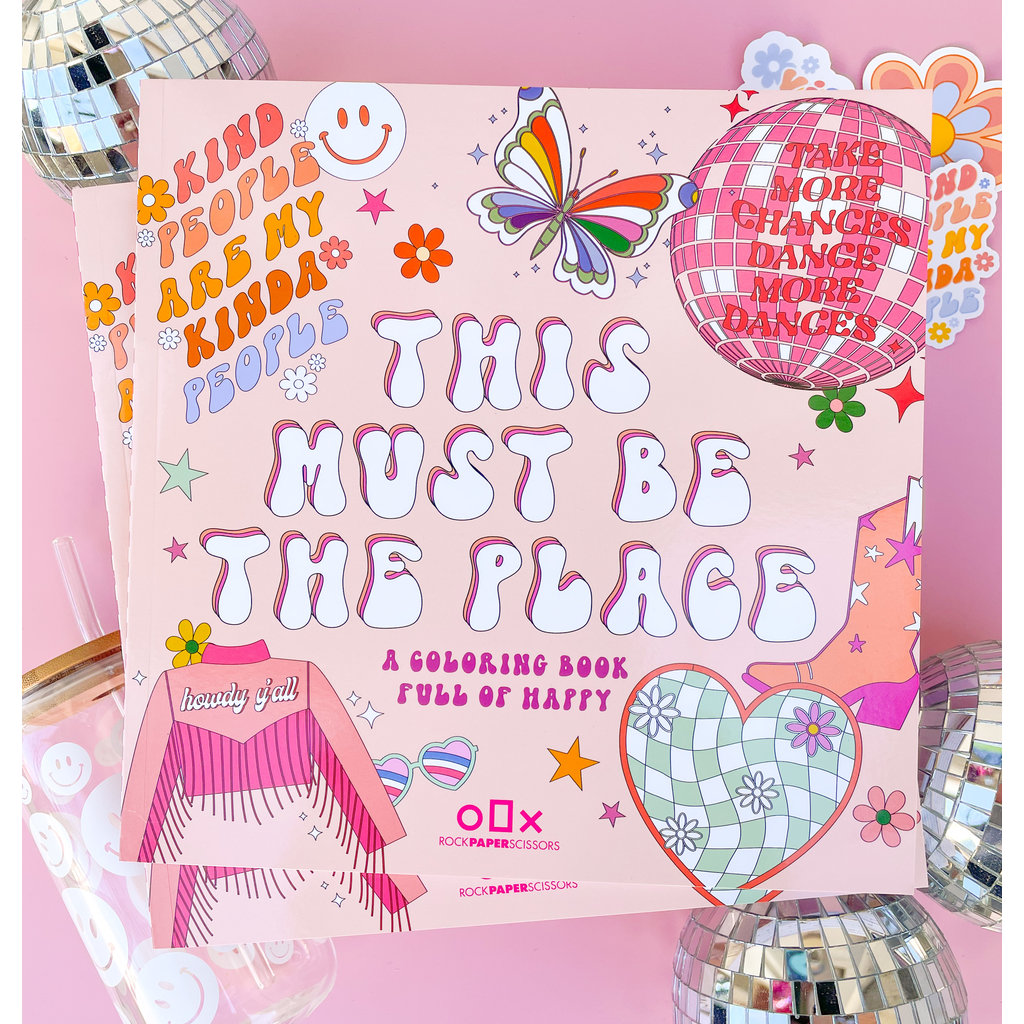 This must be the place coloring book