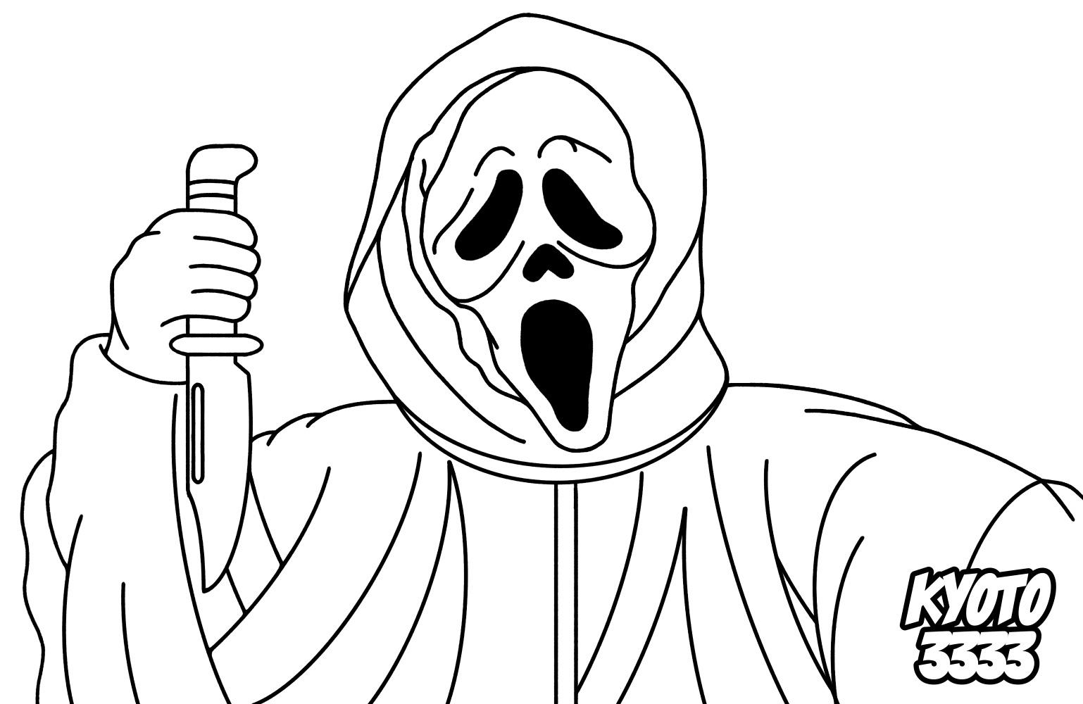 Ghost face fanart rscream
