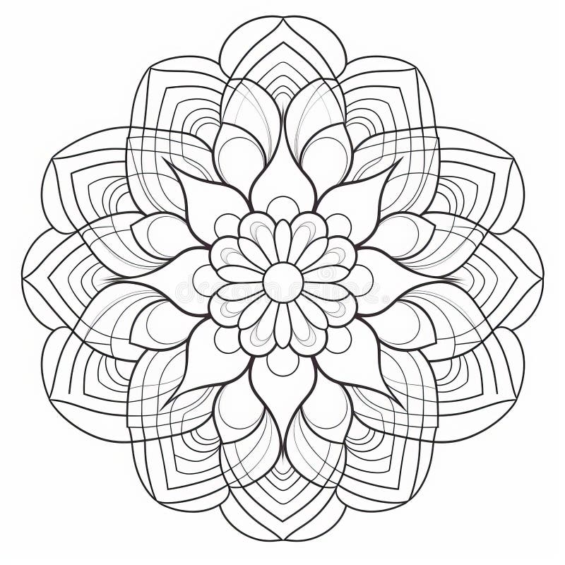 Hard coloring page stock illustrations â hard coloring page stock illustrations vectors clipart