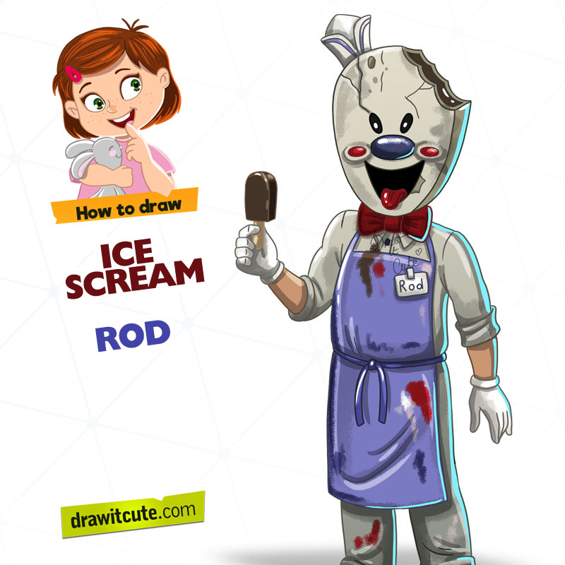 Draw it cute on x how to draw rod ice scream easy step
